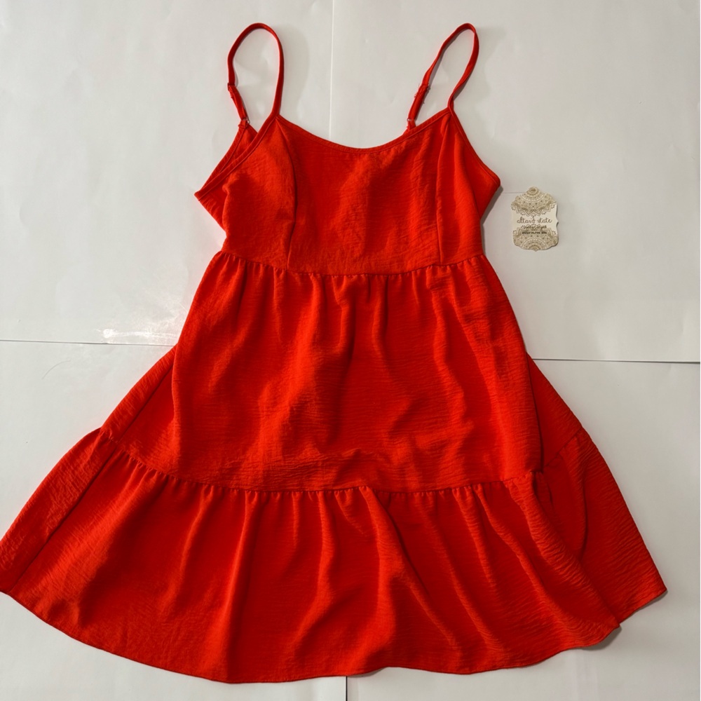 Altar’d State Bold Red Dress